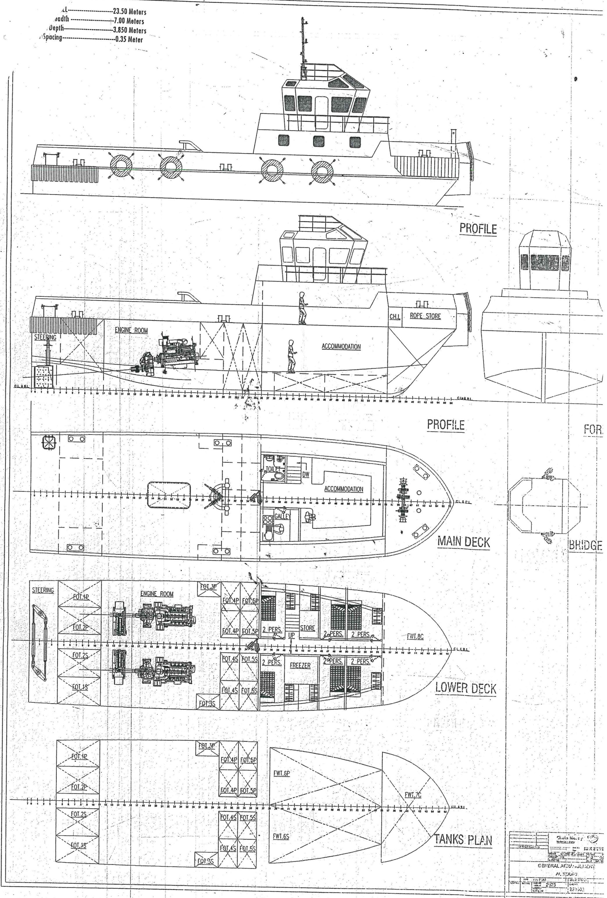ELKOMY 2 — Towing Tug / Utility Vessel / Crew Boat / Fire Fighting